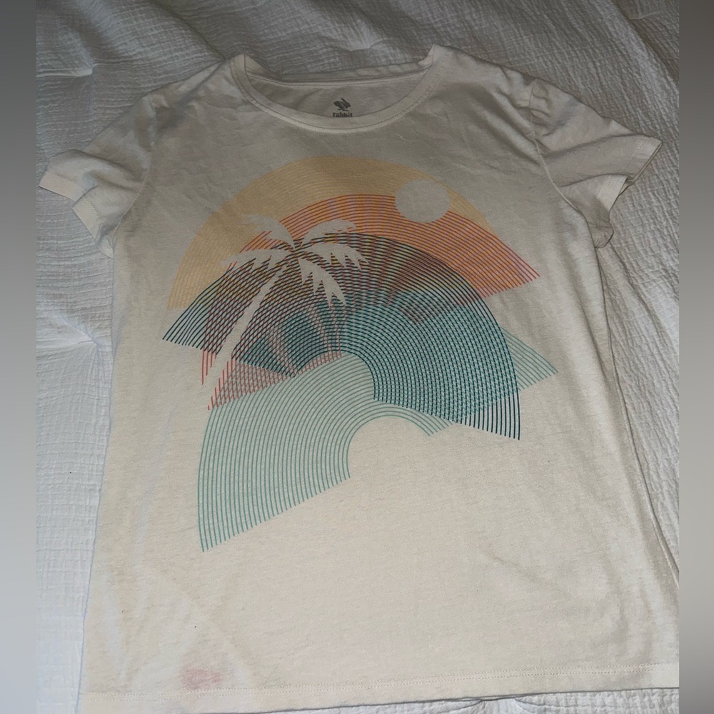 Rabbit running tshirt